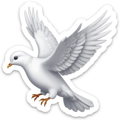 Holy Spirit Dove from Christian Gods sticker