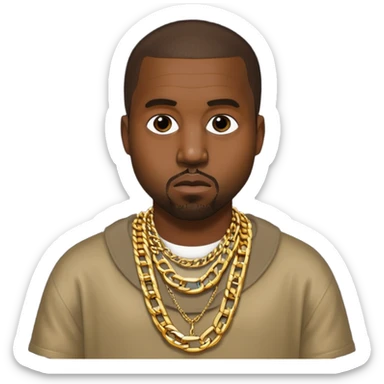 kanye west genmoji sticker