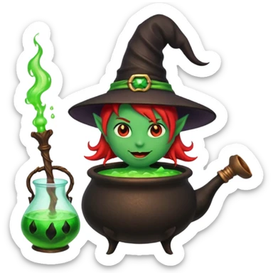 Make emojis for a server called crimson fire dominion on discord Make them witch or demon themed sticker