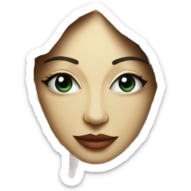  Hemp 420 lady face made of 420 origami newspaper roses hemp leaves lantern fairy lights burning paper and hemp leaves in hair  sticker