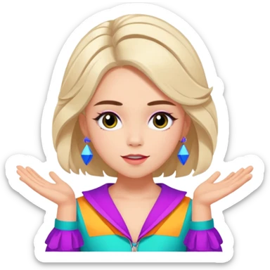 Freya Skye lose my head junior Eurovision 2022 sticker