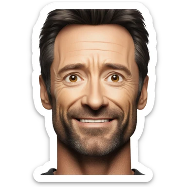 hugh jackman sticker