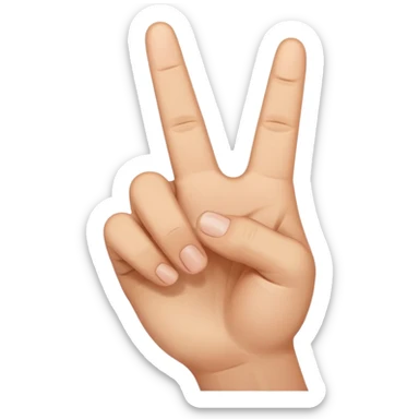 I want an emoji that looks like these👌🏻🤏🏻but i want that the the middle vinger touches the tumb and the other vingers dont. Can you do the Oke sign but than with de middle vinger sticker