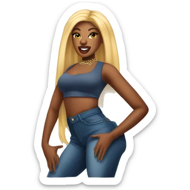 megan thee stallion sticker