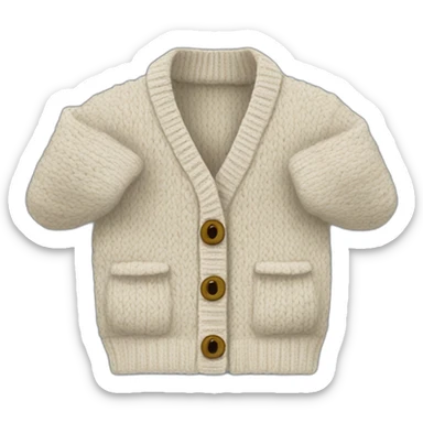 cardigan sticker