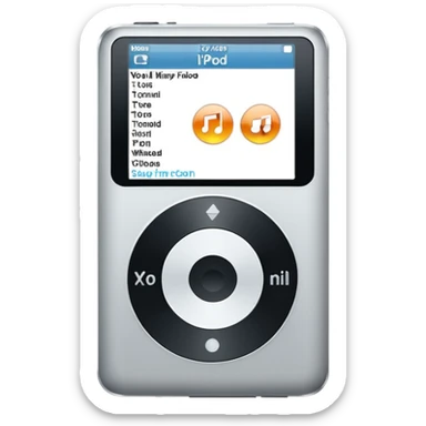 Apple iPod Classic sticker