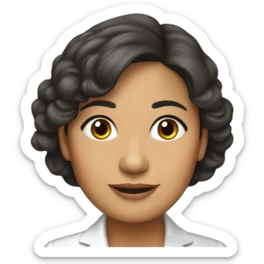 dina boluarte president of peru sticker