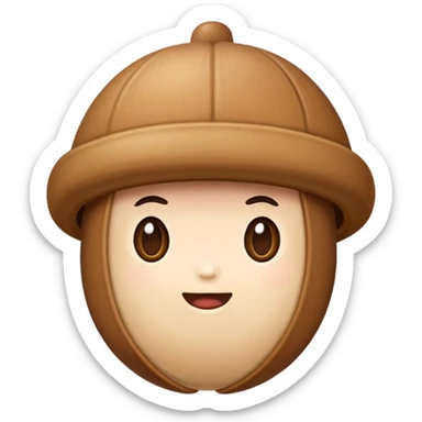 kacang acorn sticker