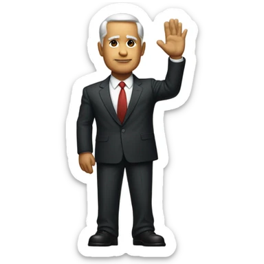 the president takes the presidential oath sticker