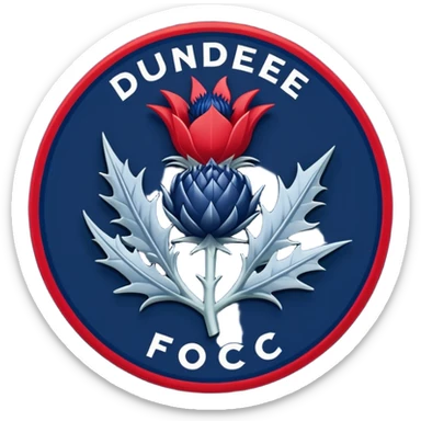 Dundee FC badge sticker