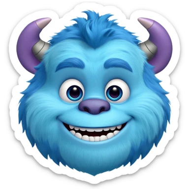 Sulley James P Sullivan from Monsters Inc sticker