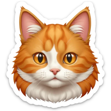 a super cute Tom cat sticker