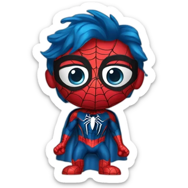 spiderman avec le pouce levé sticker