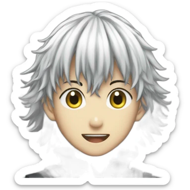 Gats from the berserk manga sticker