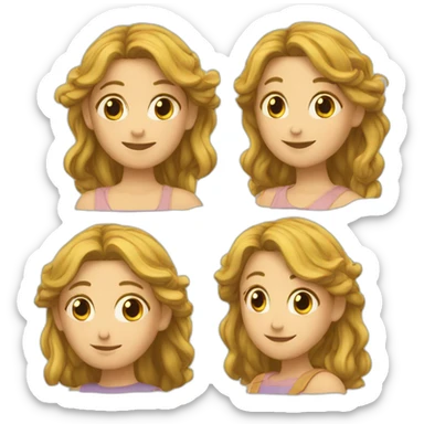 quatre saisons sticker