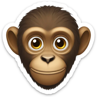 macaco de asas sticker