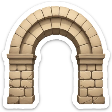 rudaki arch sticker