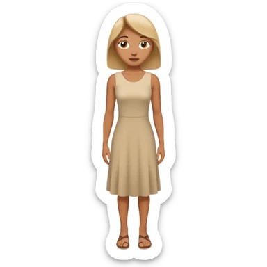 Mujer gigante 20 metros sticker