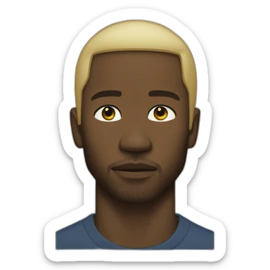 blond album cover to frank ocean sticker