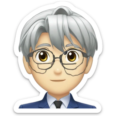 Vermouth from Detective Conan sticker