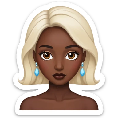 Darle femenine makeup sticker