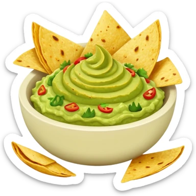 CHIPS & DIP sticker