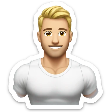alex levand fitness youtuber sticker