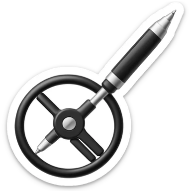 Only Pen Spinner not human sticker