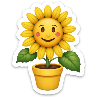 sonnenblumenstrauch  ohne personen, aber mit daum ok zeichen sticker