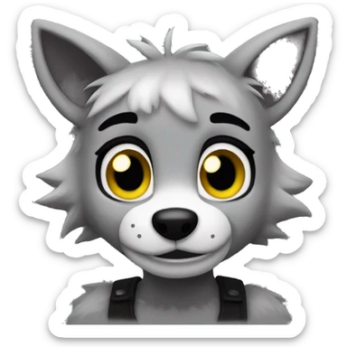 Roxanne Wolf fnaf sticker