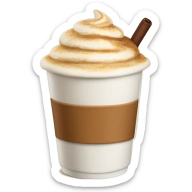Toffee nut latte  sticker