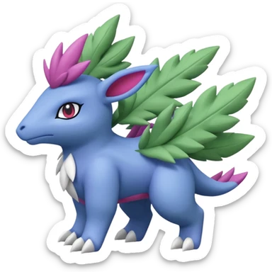 Mezprit-Shaymin-Palkia-Pokémon, full body sticker