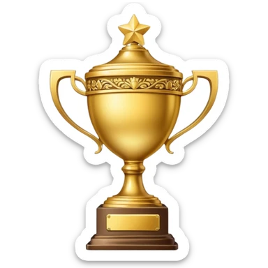 billionaire club trophy sticker