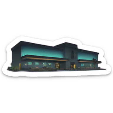 nightclub sticker