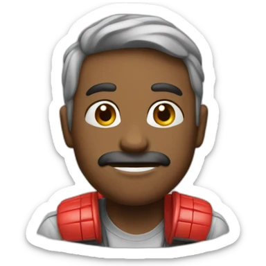 Michou boit un coca sticker