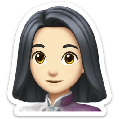 ace attorney maya fey sticker