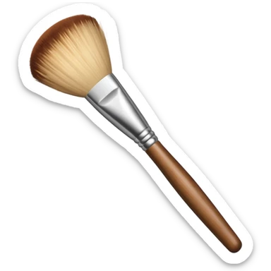 Pincel de maquiagem sticker