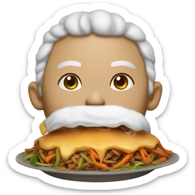 food hot tibetan sticker