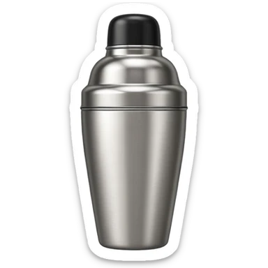 cocktail shaker sticker