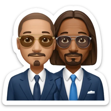 MR wonderful from shark tank and snoop dog  sticker