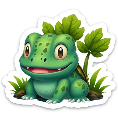 Swampy Gloomy Dark Dull Fakémon-Pokémon sticker