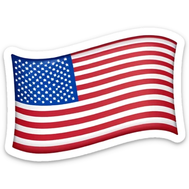 usa flag sticker