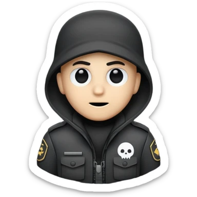 Bir cod ghostun elinde  silah olsun sticker