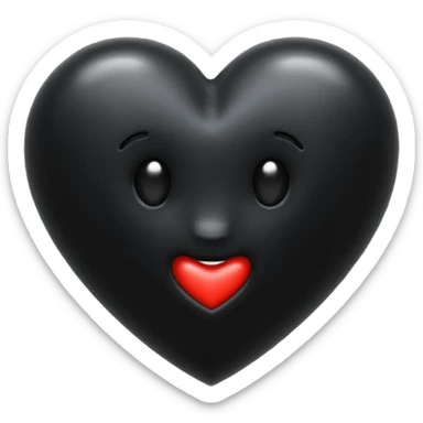 a emoji of a black hearth with inside text "zinjectra" sticker