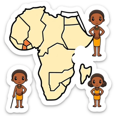 Baddies Africa sticker