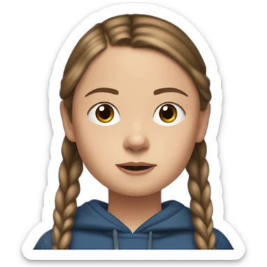 Greta Thunberg sticker