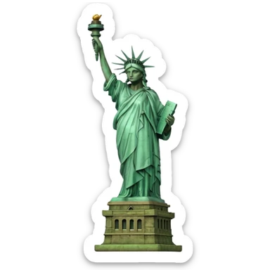 Statue of Liberty sticker