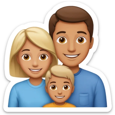 pasando tiempo con mis padres sticker