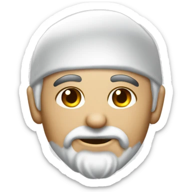 ragazzo riccio pelle bianca e orecchini a diamante  sticker