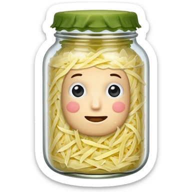 saurkraut but bigger sticker